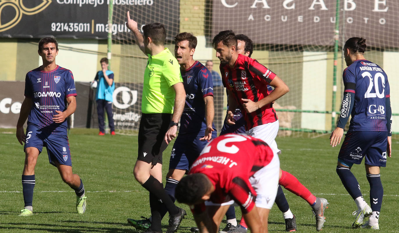 Victoria de la Gimnastica Segoviana ante el Melilla. 