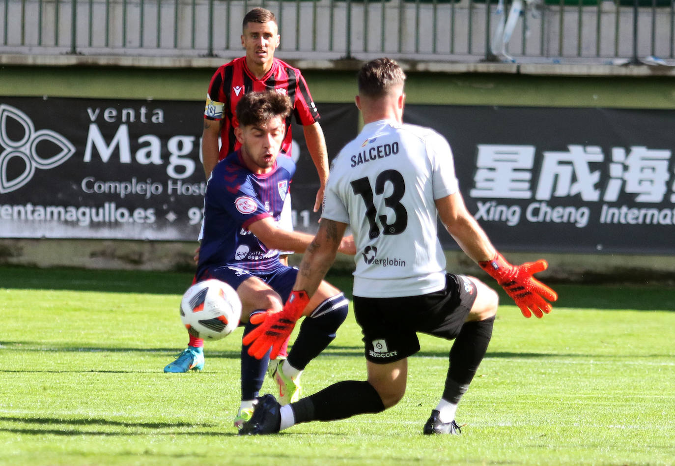 Victoria de la Gimnastica Segoviana ante el Melilla. 