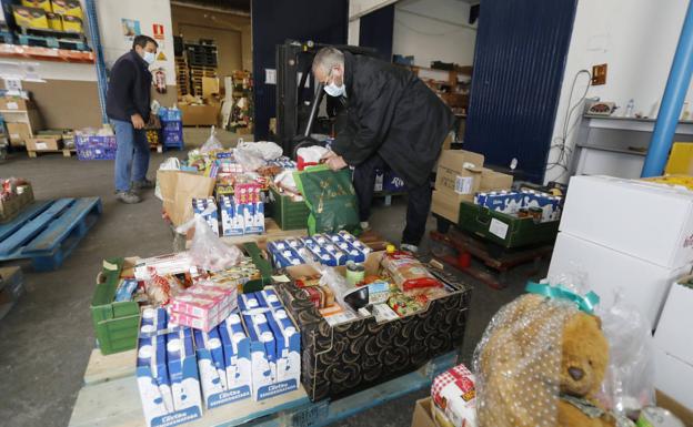 El Banco de Alimentos se aferra a la última campaña del año para ayudar a las familias