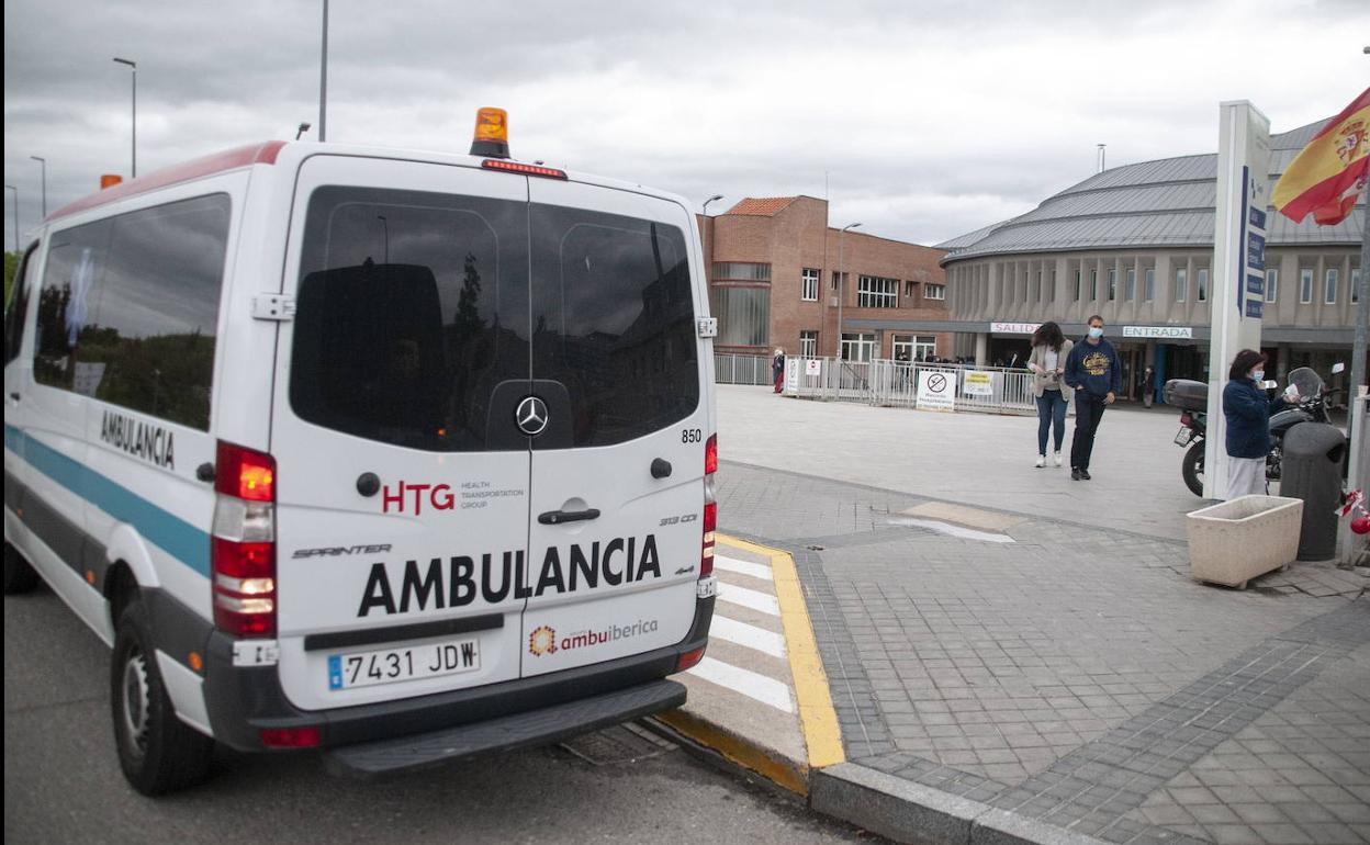 Accesos al Hospital General de Segovia.