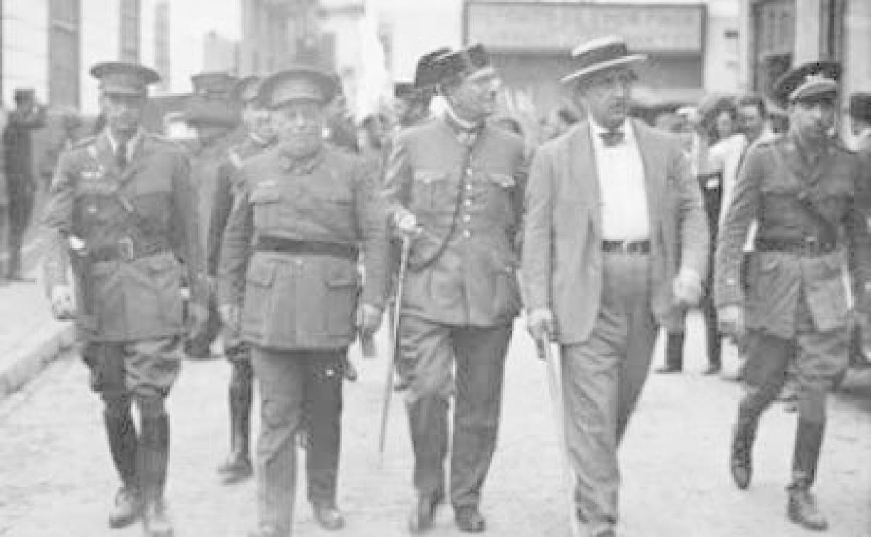 El general Sanjurjo, en 1932. 