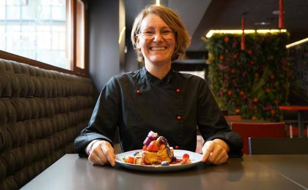 La tostada francesa de Eva Soriano del Niza es un postre contundente, precioso e ideal para compartir 