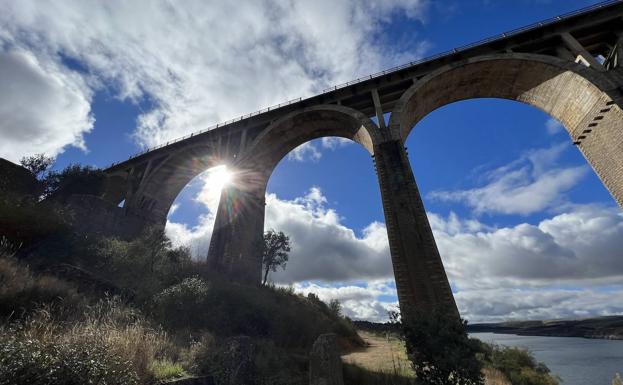 El viaducto Martín Gil.