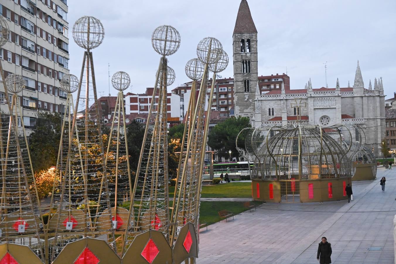 Fotos: Valladolid se prepara para la Navidad