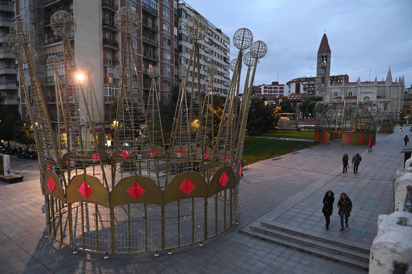 Fotos: Valladolid se prepara para la Navidad