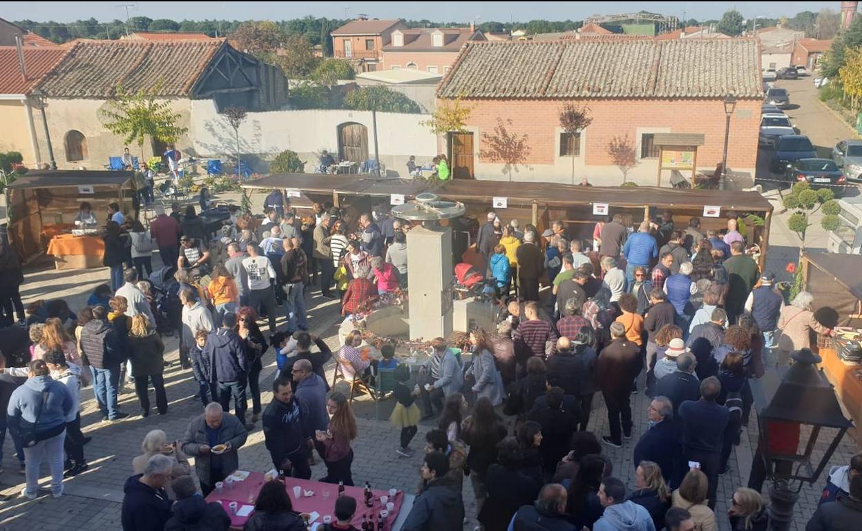 Fiesta de Otoño celebrada el sábado en Hornillos de Eresma.
