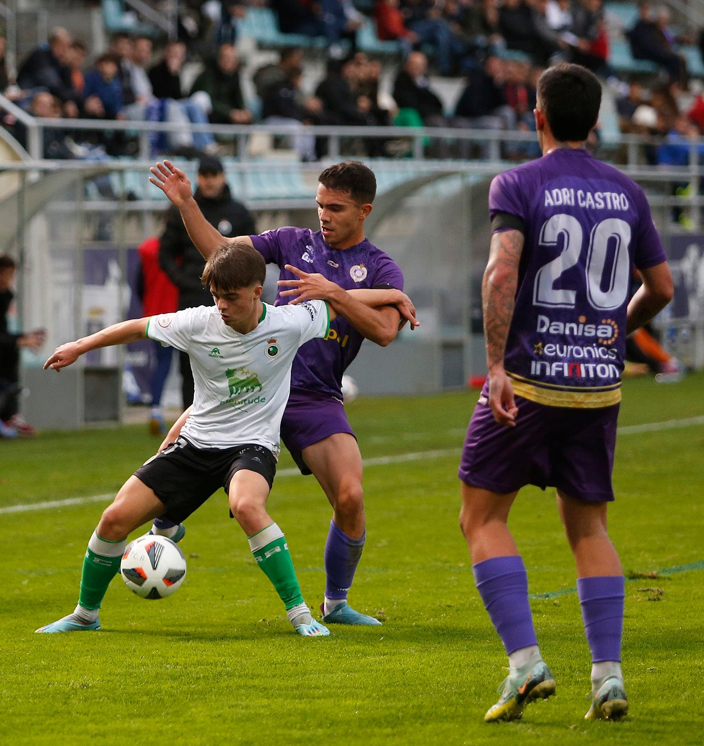 Palencia Cristo Atlético 0 - 2 Racing de Santander B