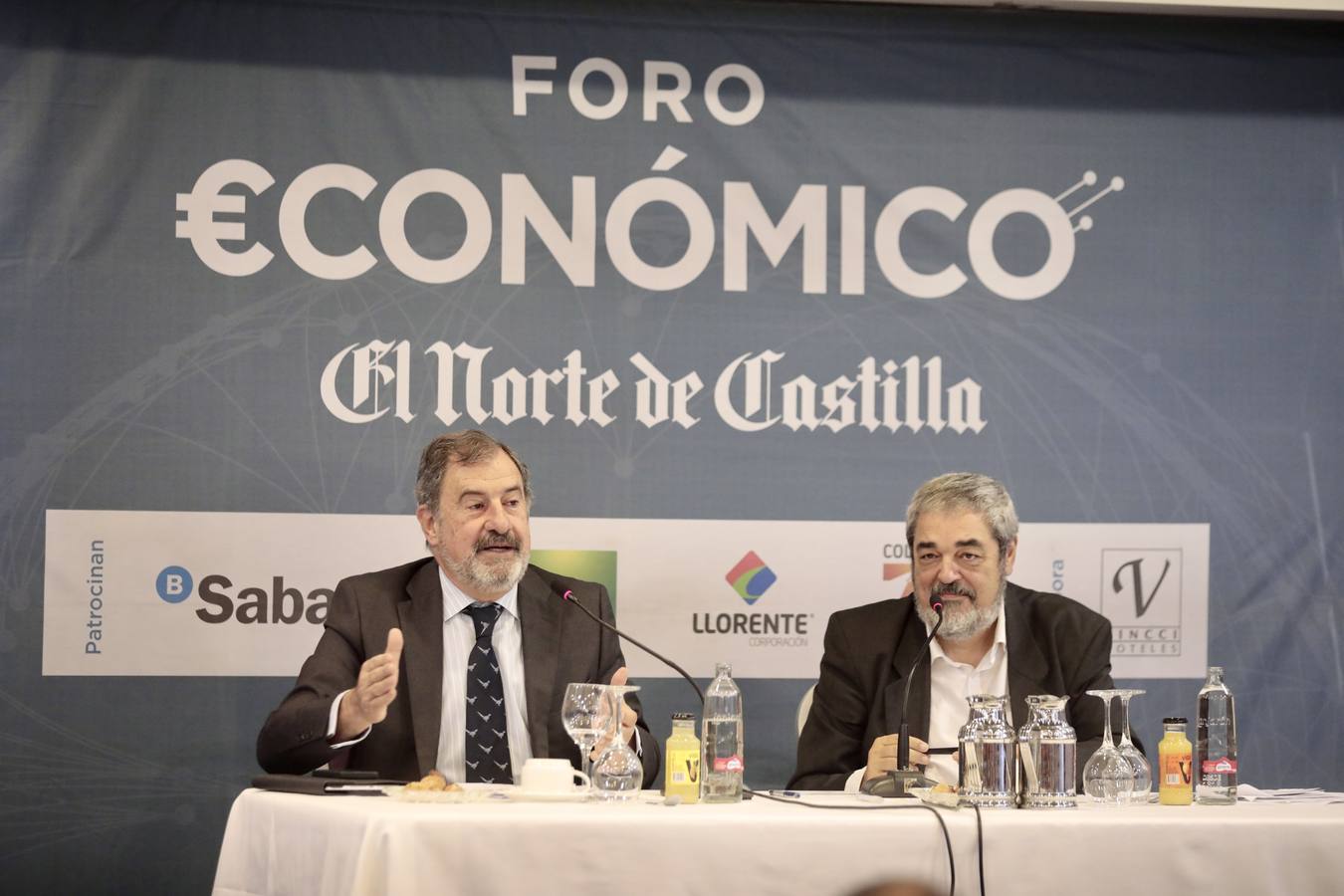 Fotos: Ignacio Marco-Gardoqui, en el Foro Económico de El Norte