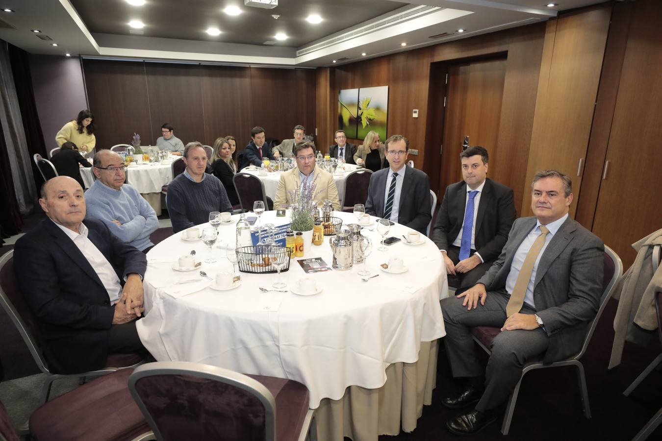 Fotos: Ignacio Marco-Gardoqui, en el Foro Económico de El Norte