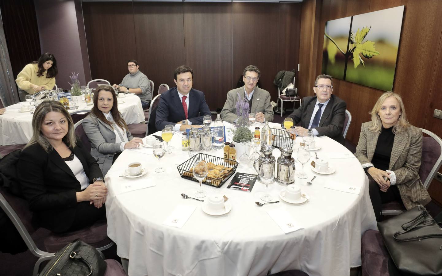 Fotos: Ignacio Marco-Gardoqui, en el Foro Económico de El Norte