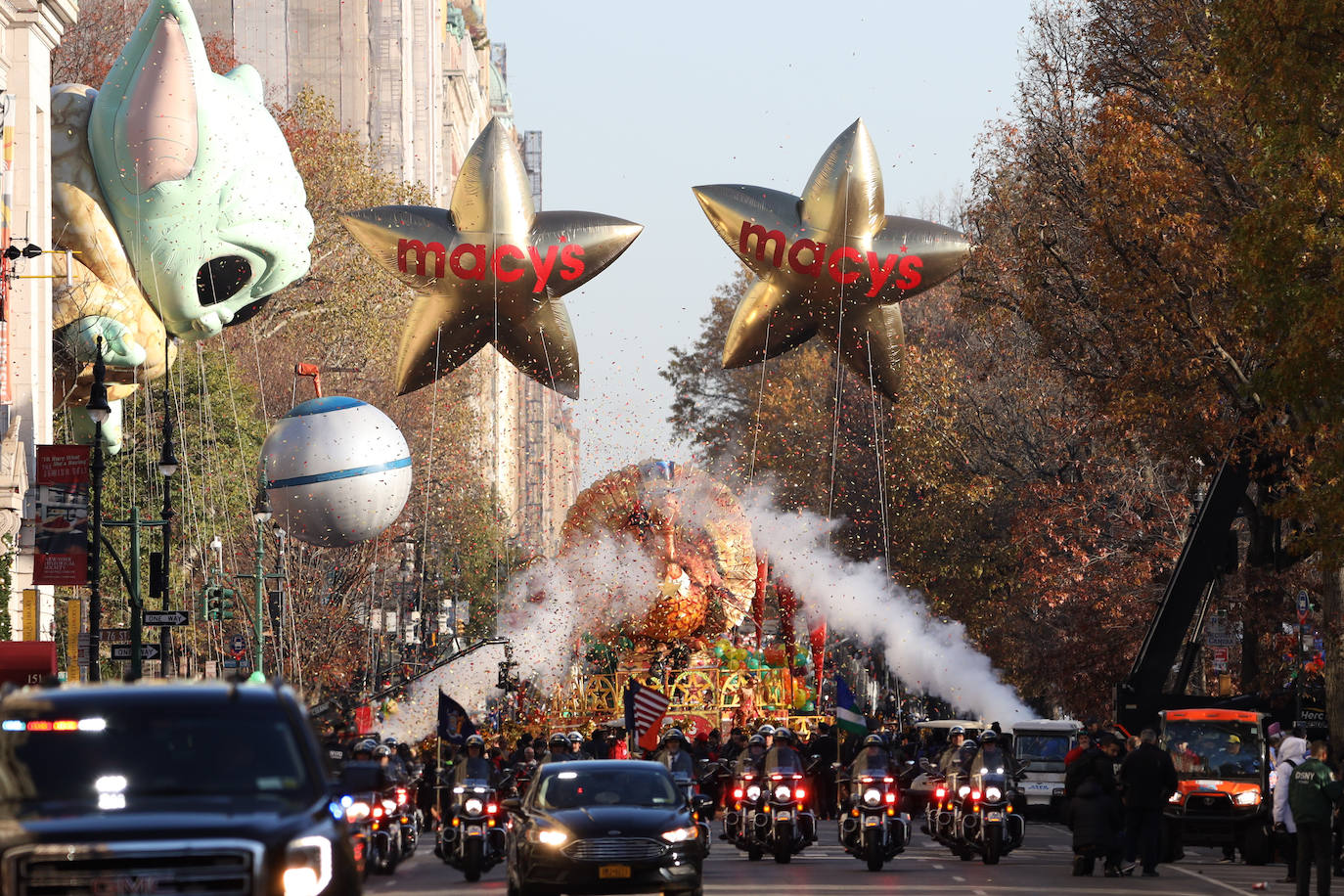 Fotos: Espectacular desfile de los almacenes Macy&#039;s en Nueva York para comenzar la Navidad