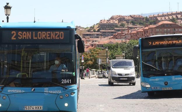 Los conductores de los autobuses urbanos de Segovia irán a la huelga 