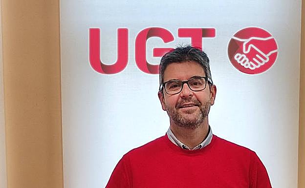 Álvaro Cebrián Ortega, secretario del Sector de Enseñanza de UGT de Palencia. 