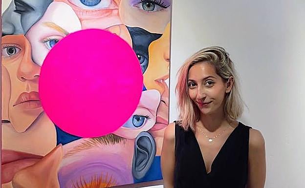 Los ojos derretidos de la artista vallisoletana con 300.000 seguidores en TikTok