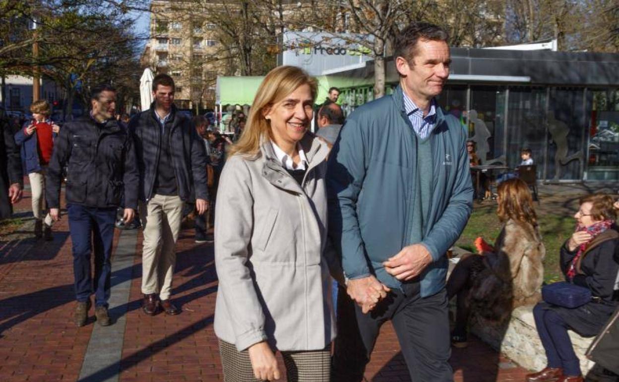La infanta Cristina e Iñaki Urdangarín, en una imagen de archivo. 