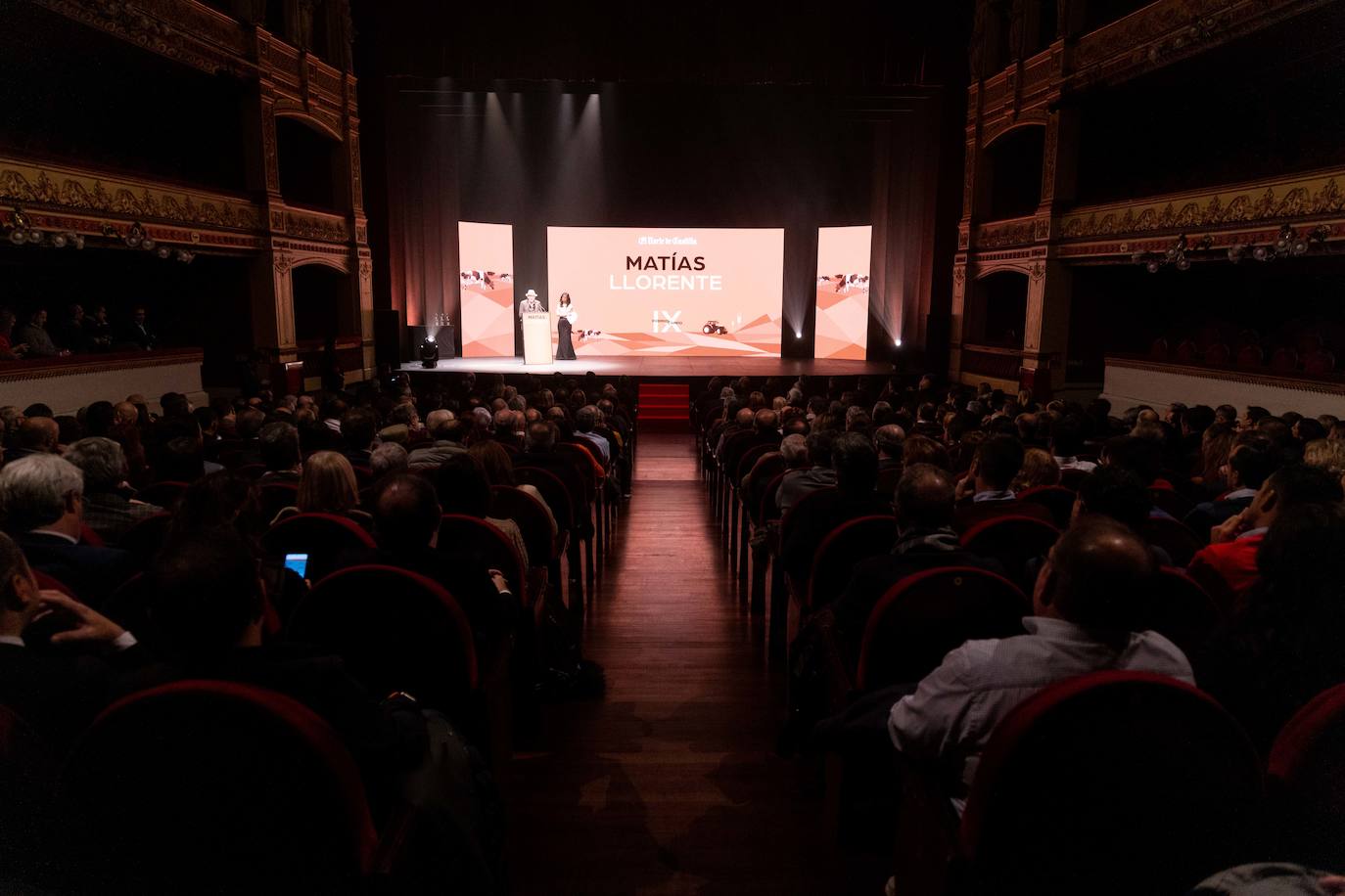 Entrega de los IX Premios del Campo de El Norte de Castilla, este martes.