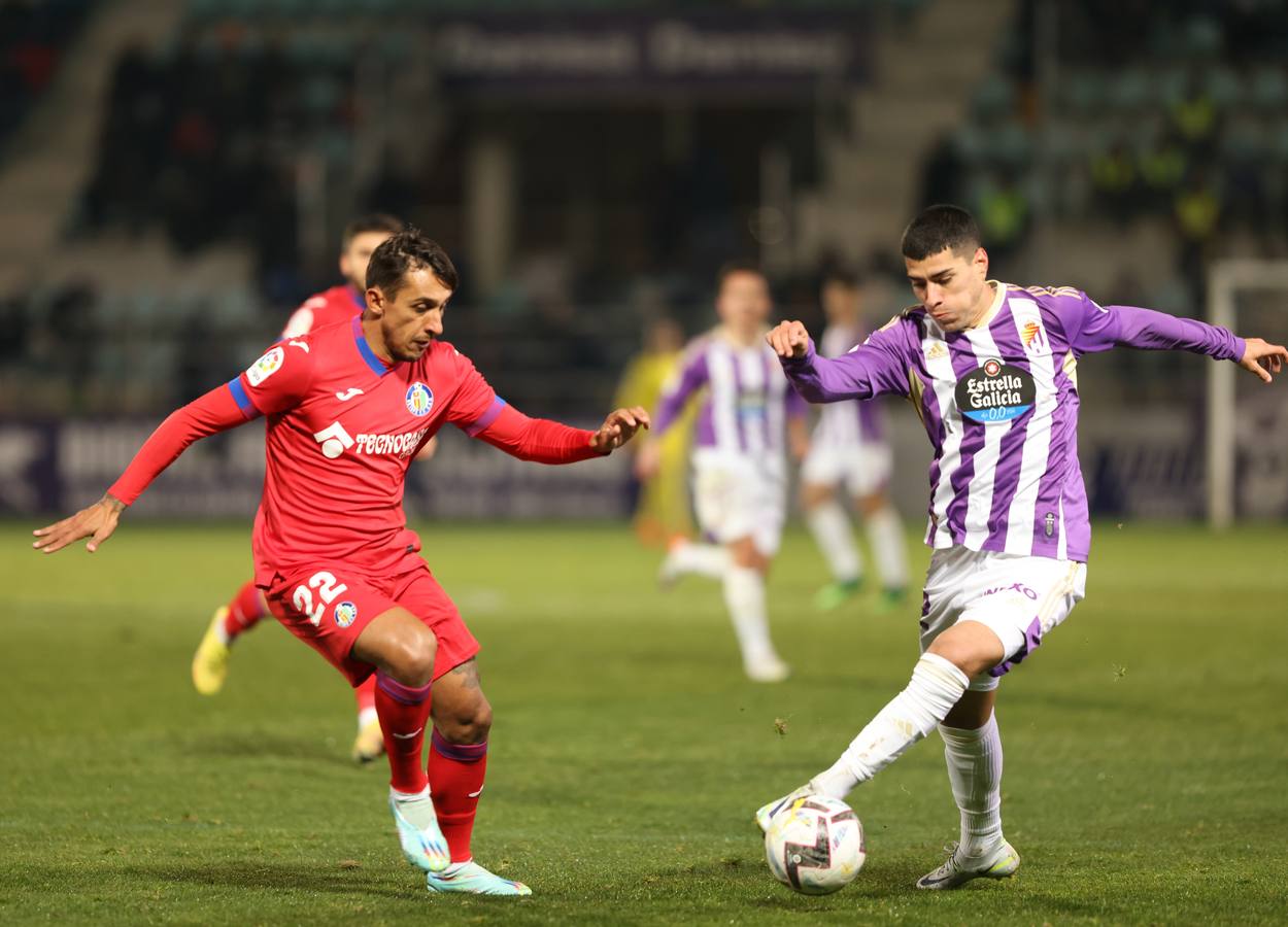 Fotos: Real Valladolid y Getafe disputan en La Nueva Balastera la primera Copa del Palencia CF (1-0)