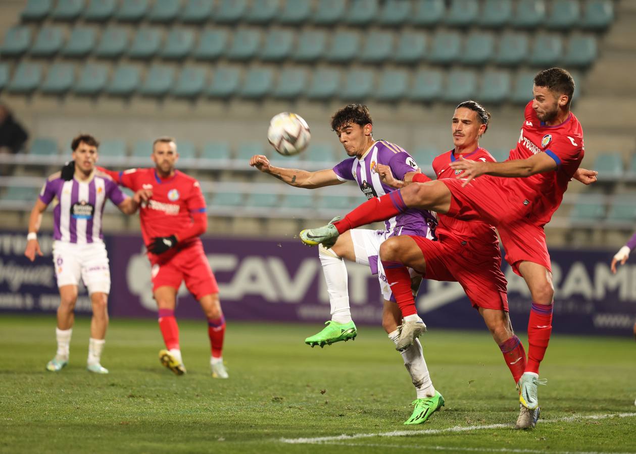 Fotos: Real Valladolid y Getafe disputan en La Nueva Balastera la primera Copa del Palencia CF (1-0)