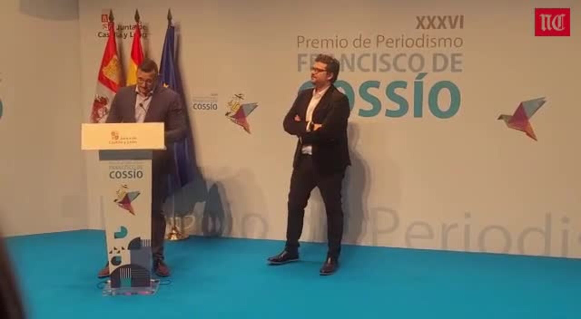 Rodrigo Ucero y Marco Alonso reciben en Premio Cossío en modalidad Digital