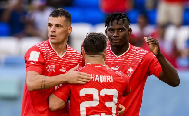 Xhaka, Shaquiri y Embolo