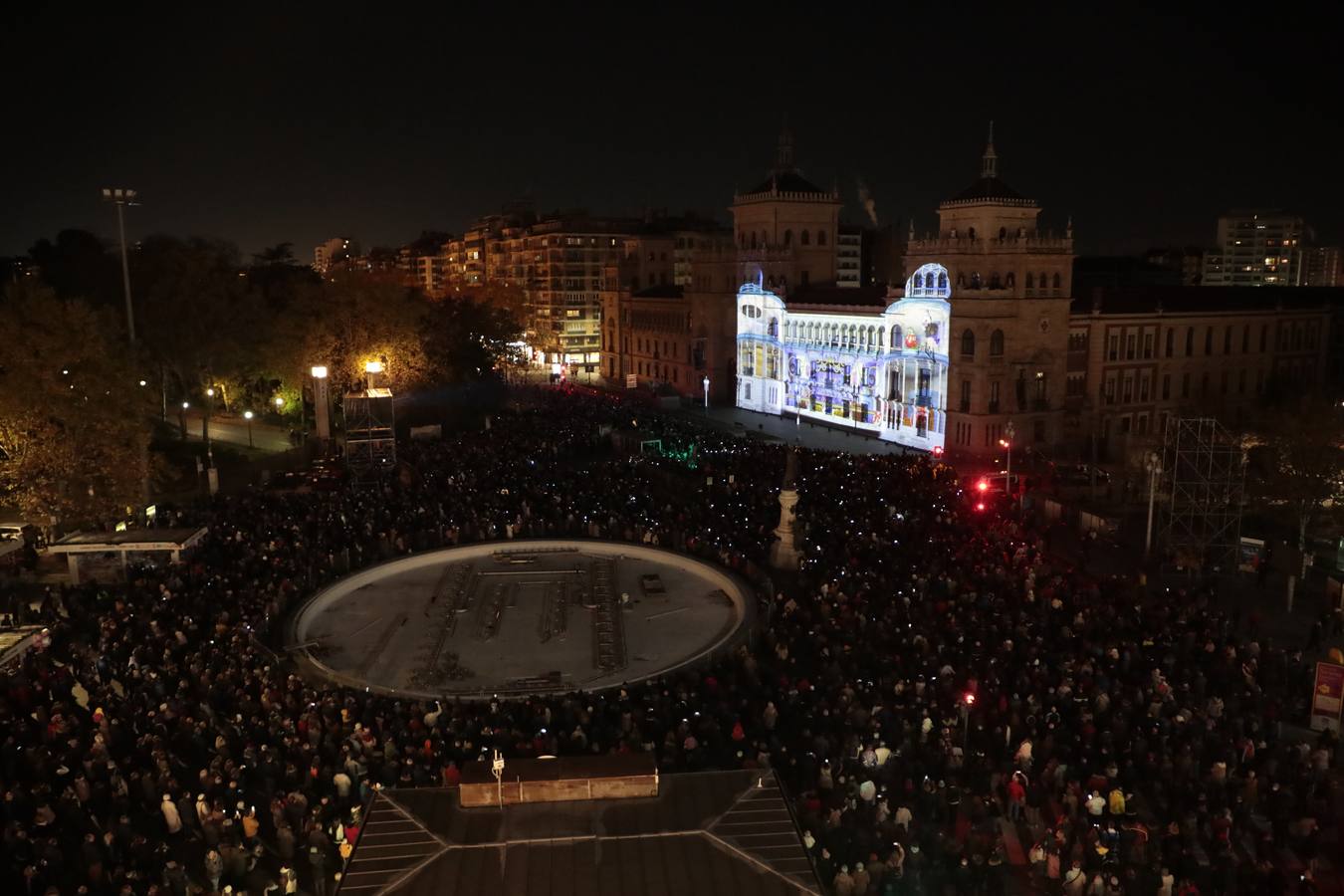 Fotos: Espectáculo de videomapping &#039;Valladolid Luce&#039;