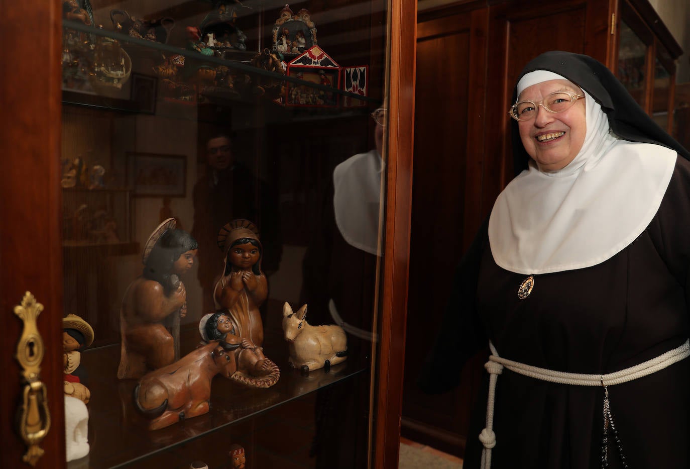 Fotos: Exposición de belenes de las clarisas de Carrión