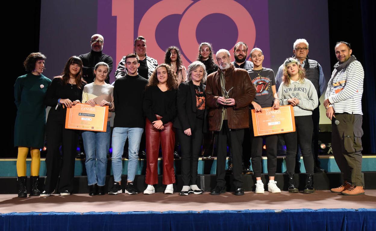 Celebración de los cien años del Cine Amor.