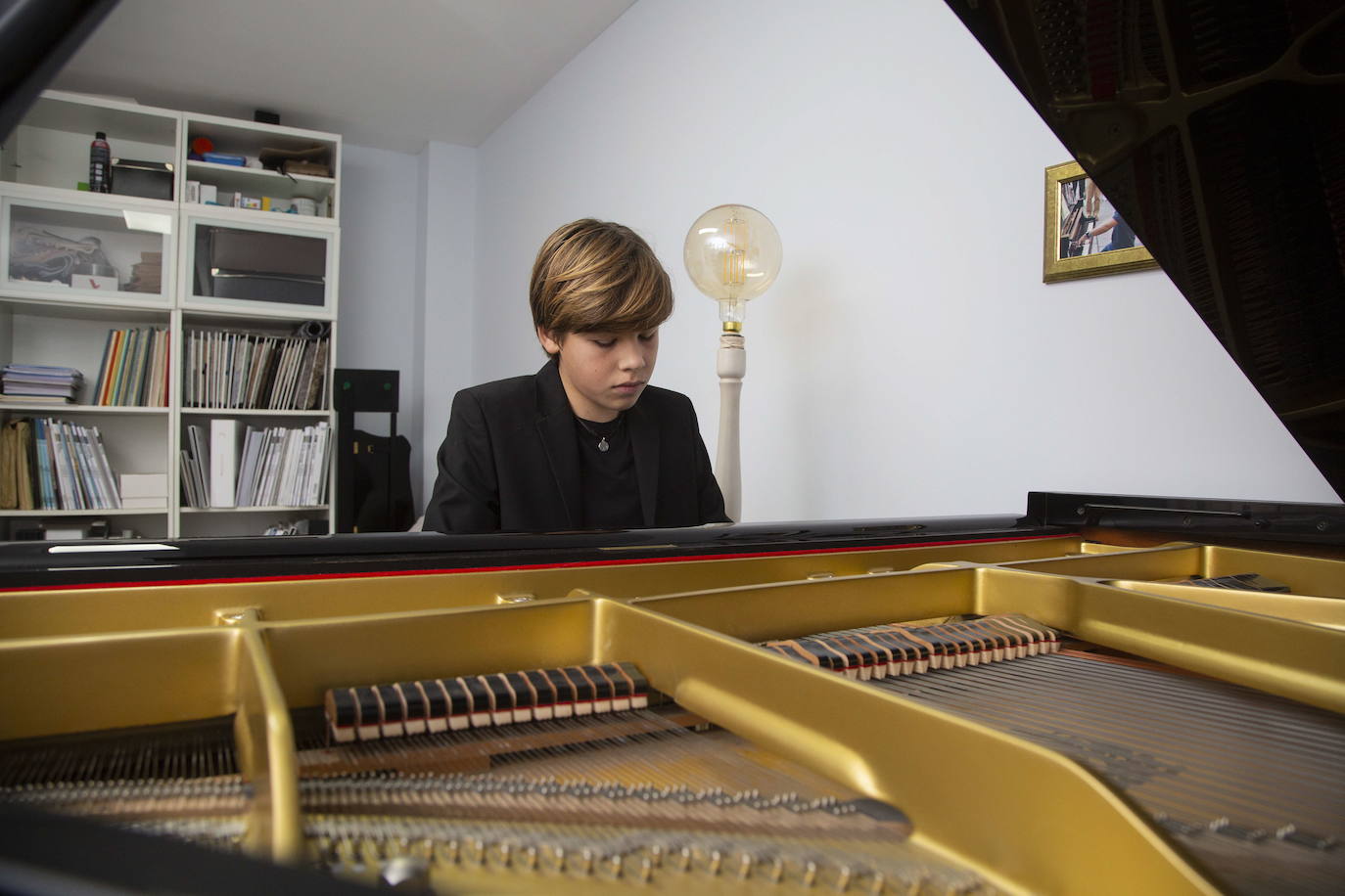 Guillermo participará en la categoría de hasta 14 años. 