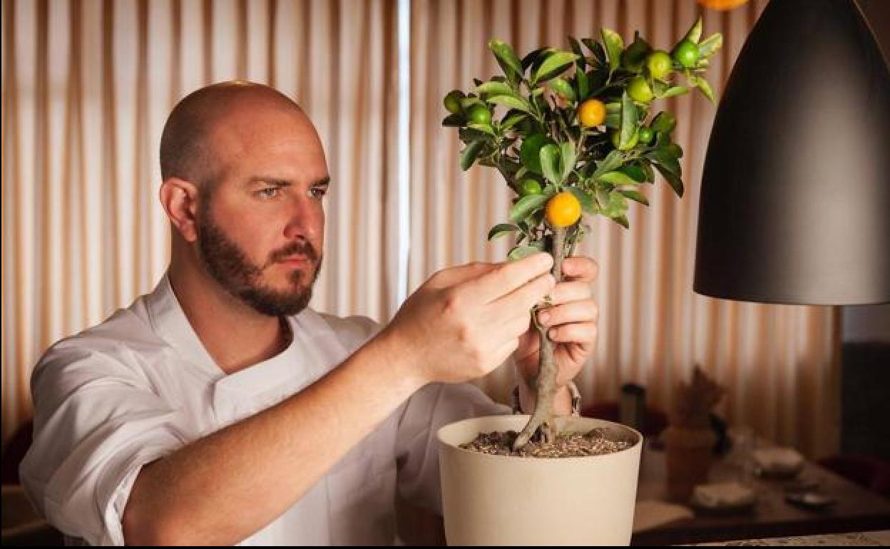 El cocinero Juan Sebastián Pérez. 