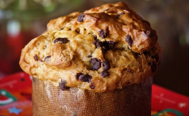 Panettone con pasas