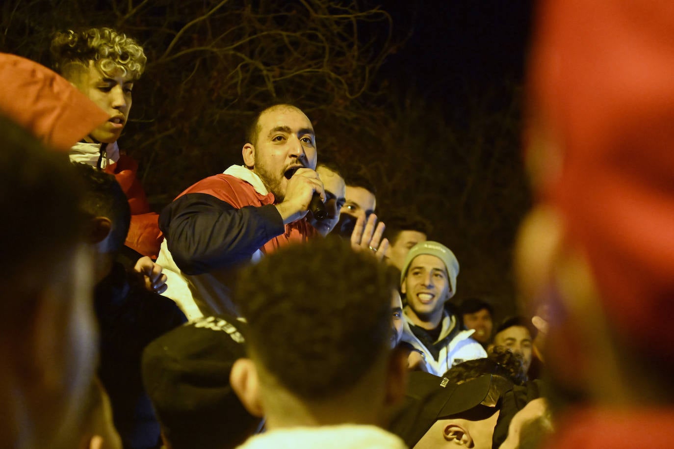 Fotos: La comunidad marroquí celebra el pase a semifinales de su selección del Mundial de Qatar