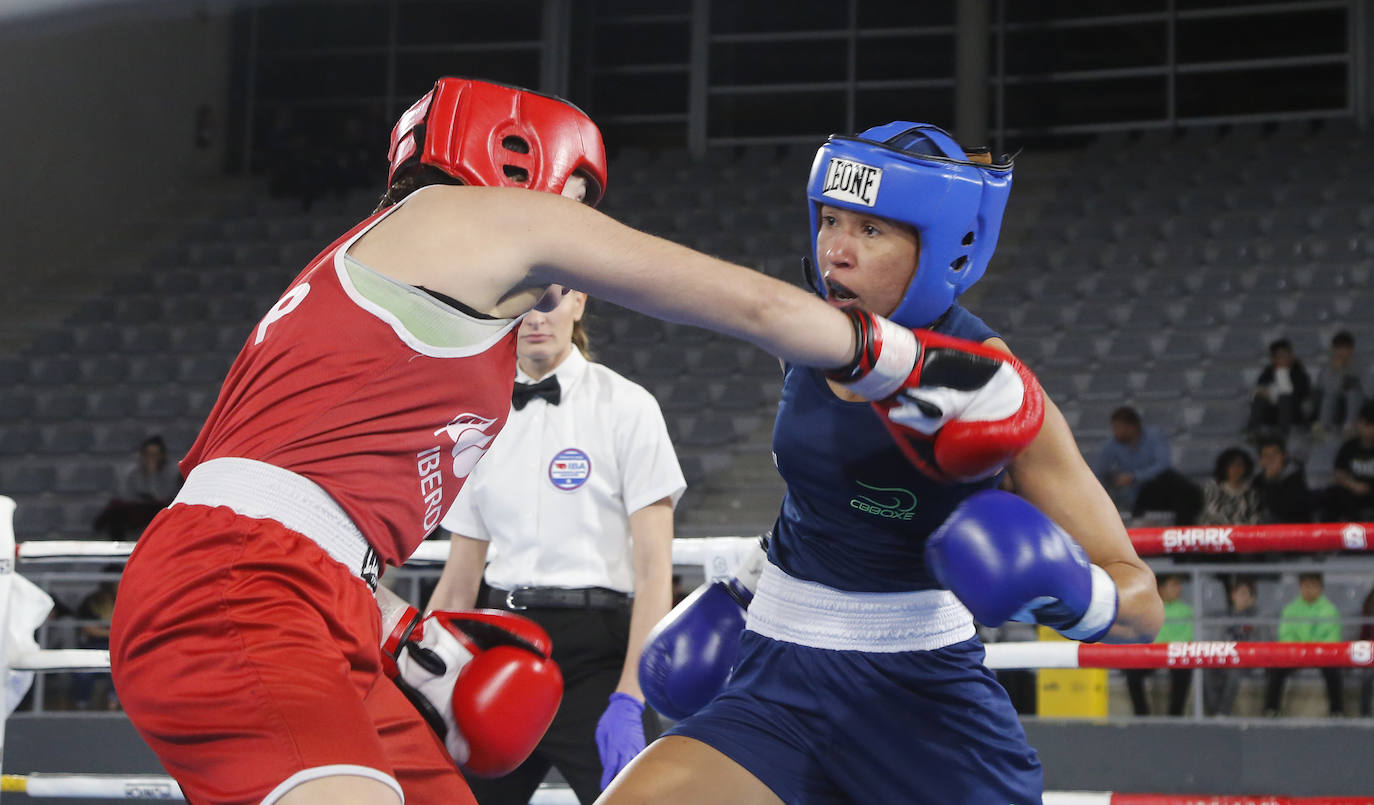 Fotos: Buena pegada en el Pabellón de Palencia