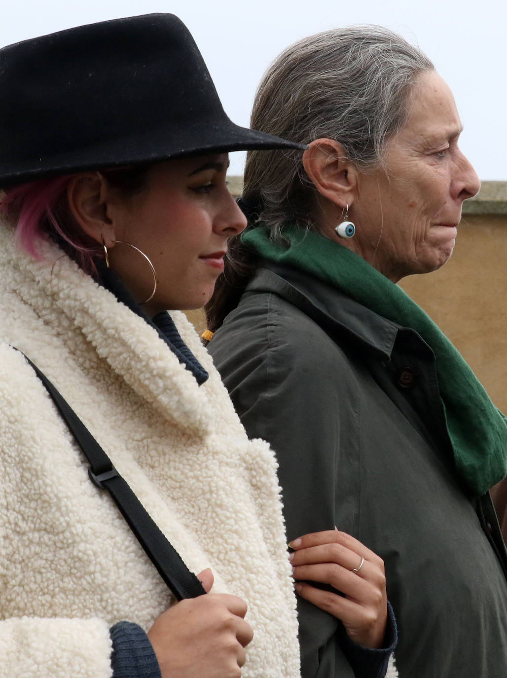 Los restos de Lucía Bosé descansan desde hoy en el cementerio de Brieva. 