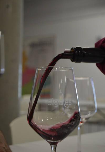 Vino tinto de la DO Cigales. 