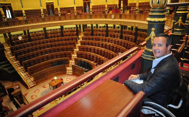 Ignacio Tremiño, en el Congreso de los Diputados. 