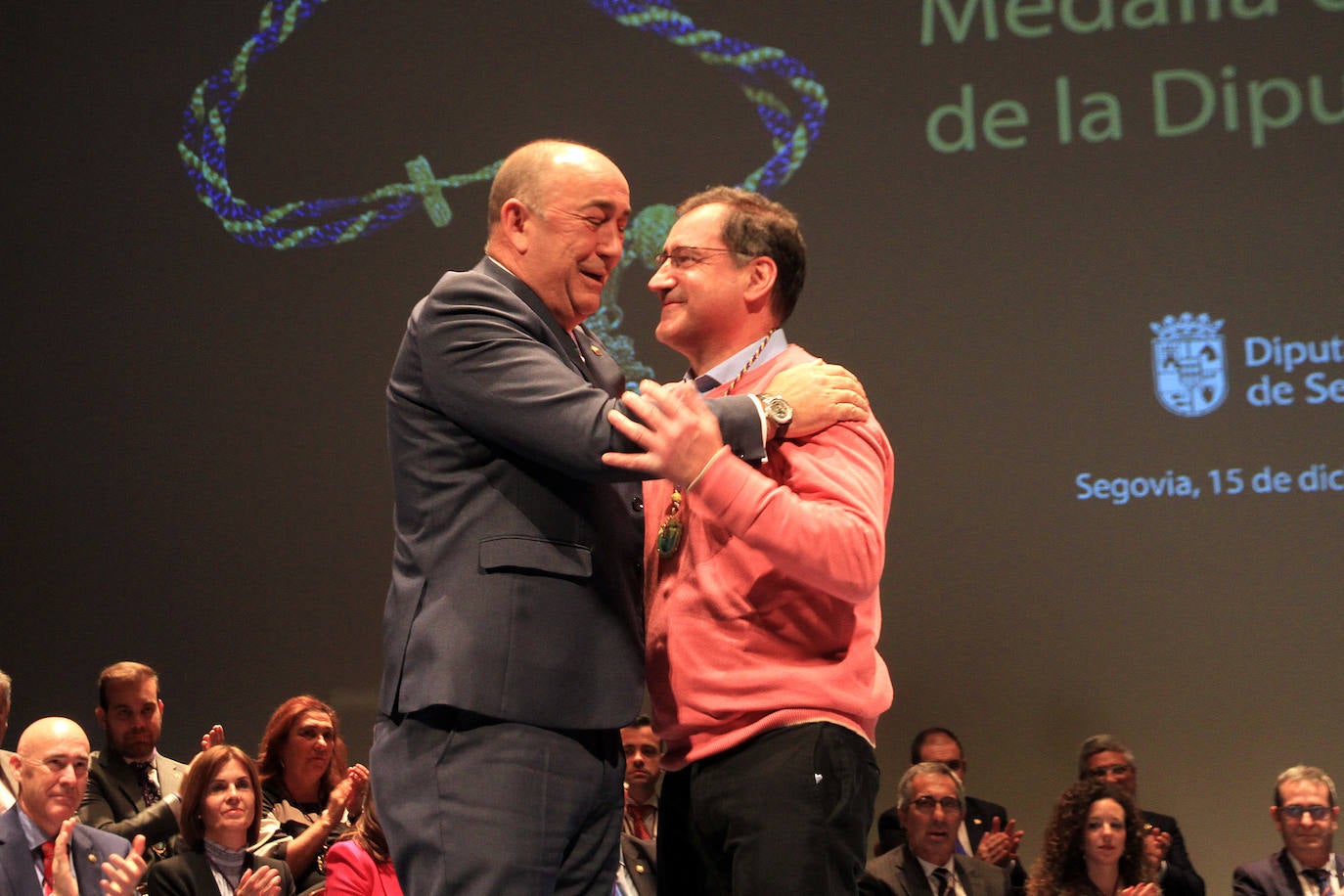 Acto de entrega de las Medallas de Oro de la Diputación.