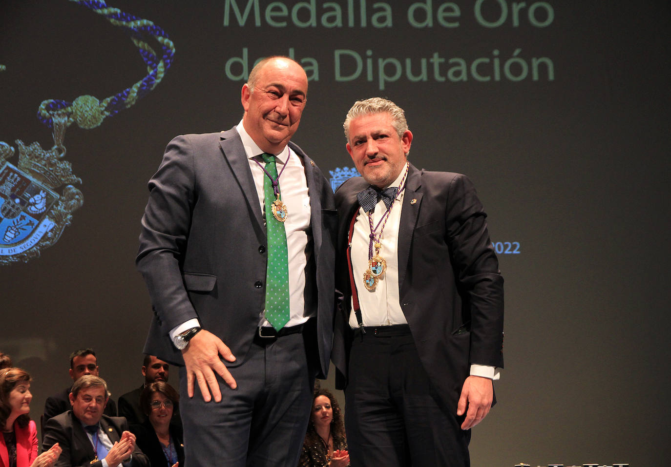 Acto de entrega de las Medallas de Oro de la Diputación.