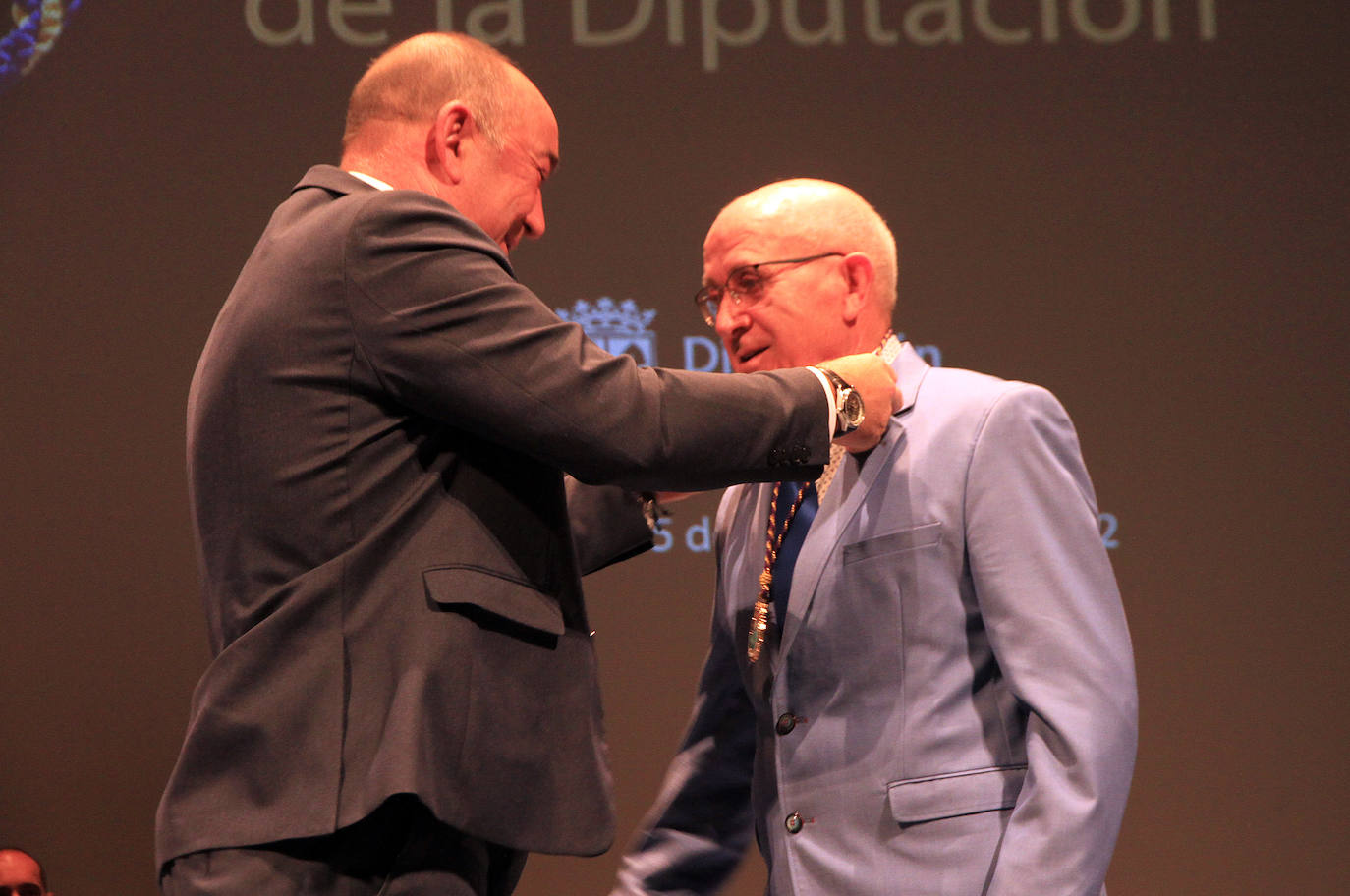 Acto de entrega de las Medallas de Oro de la Diputación.