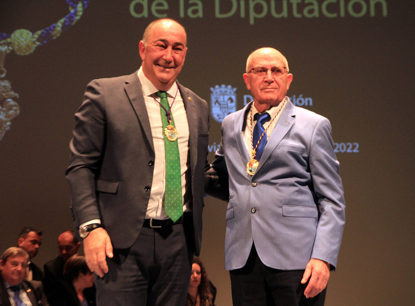 Acto de entrega de las Medallas de Oro de la Diputación.