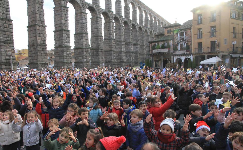 El Claret felicita la Navidad a Segovia