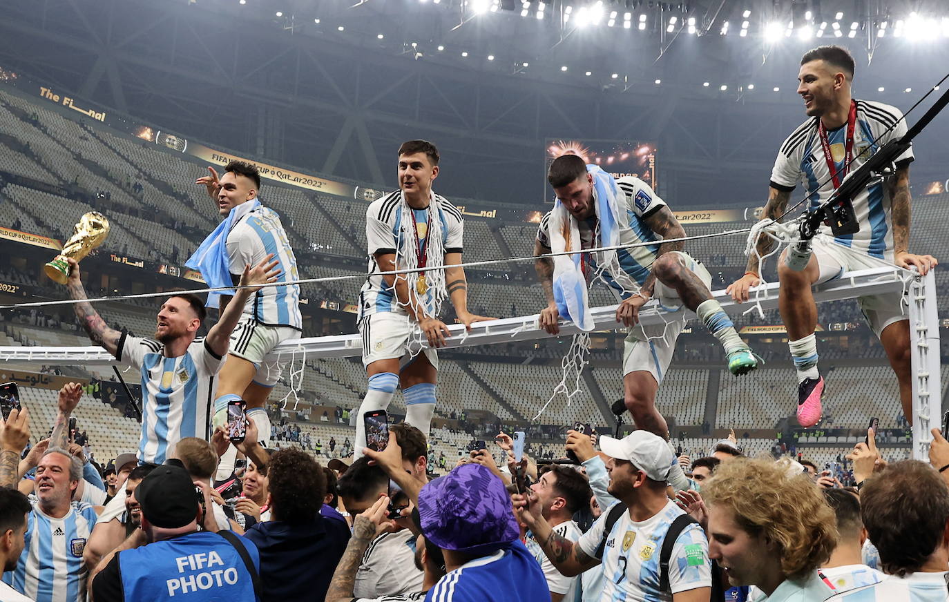 Fotos: Las mejores imágenes de la final del Mundial de Qatar entre Argentina y Francia