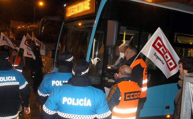 Desconvocada la huelga de autobuses urbanos de Segovia tras alcanzar un preacuerdo