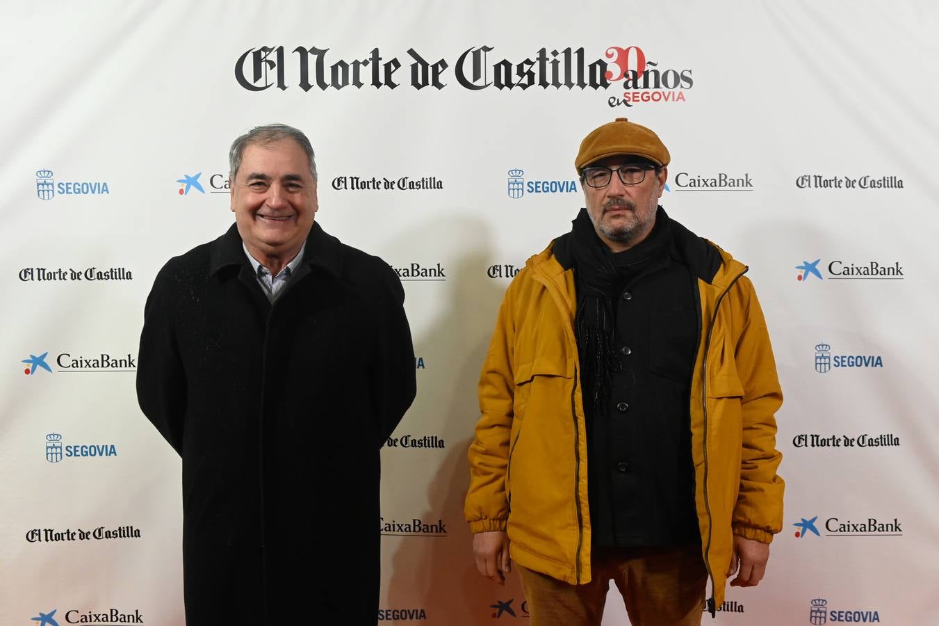 Juan Andrés Garrido y Fernando García, de Asetra. 