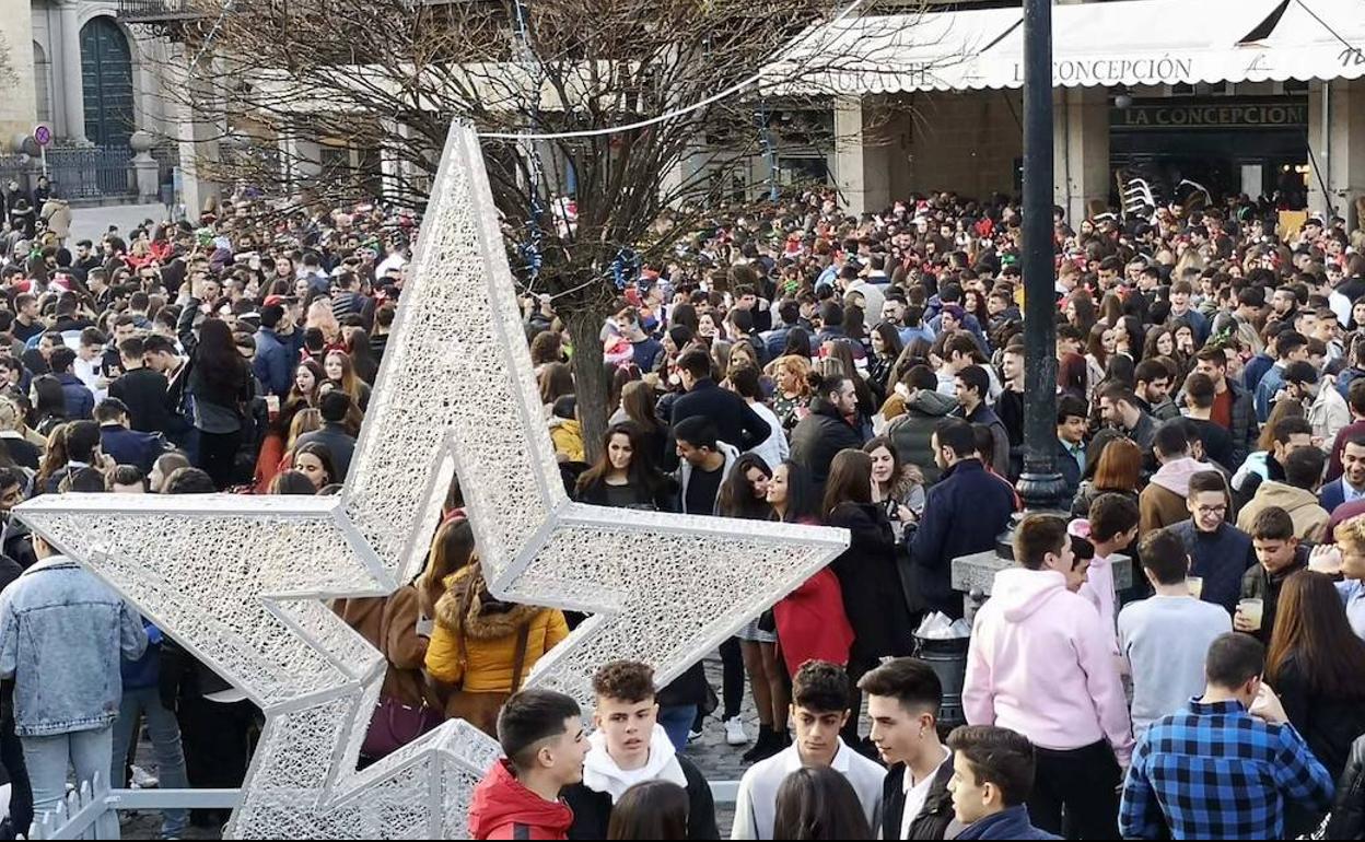 Celebración de una Tardebuena en Segovia.