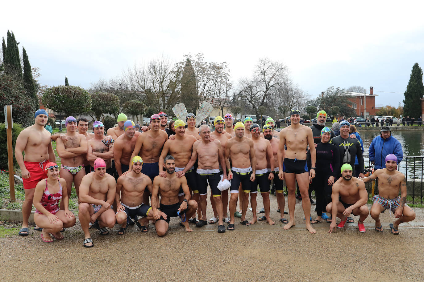 Fotos: A prueba de valientes en la Dársena del Canal en Palencia
