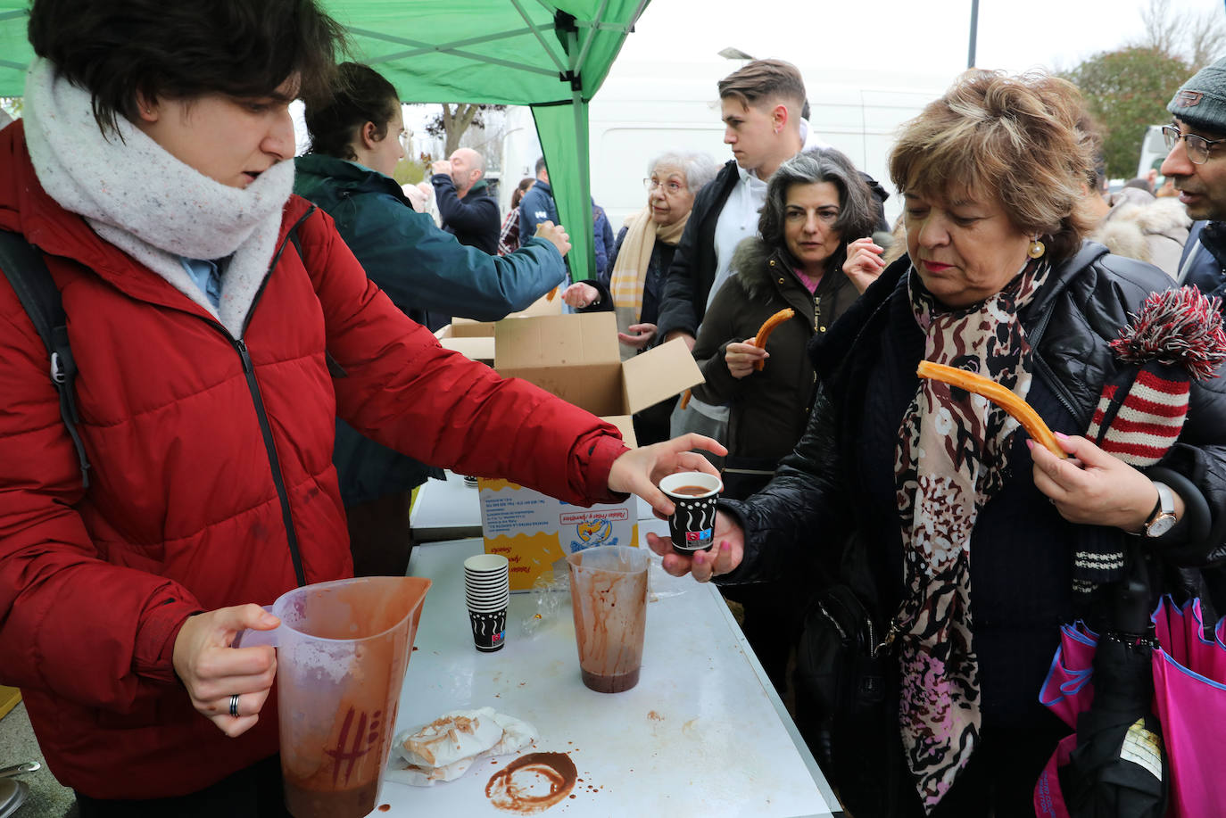 Fotos: A prueba de valientes en la Dársena del Canal en Palencia