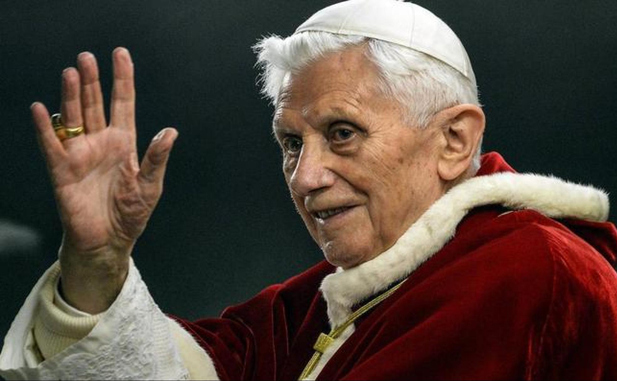 El papa emérito Benedicto XVI. 