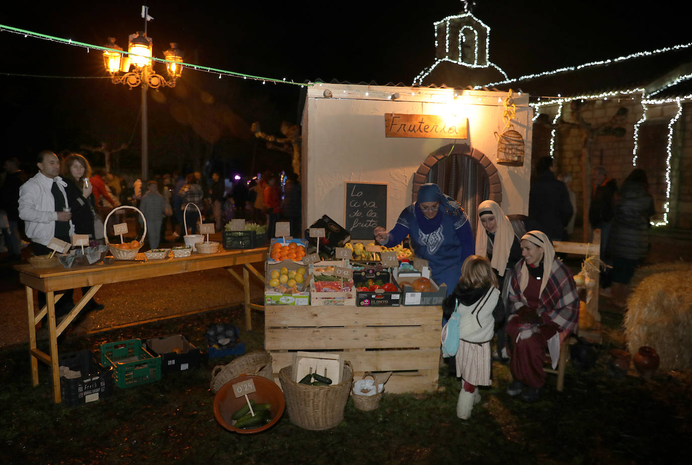 Fotos: Grijota recrea un poblado navideño