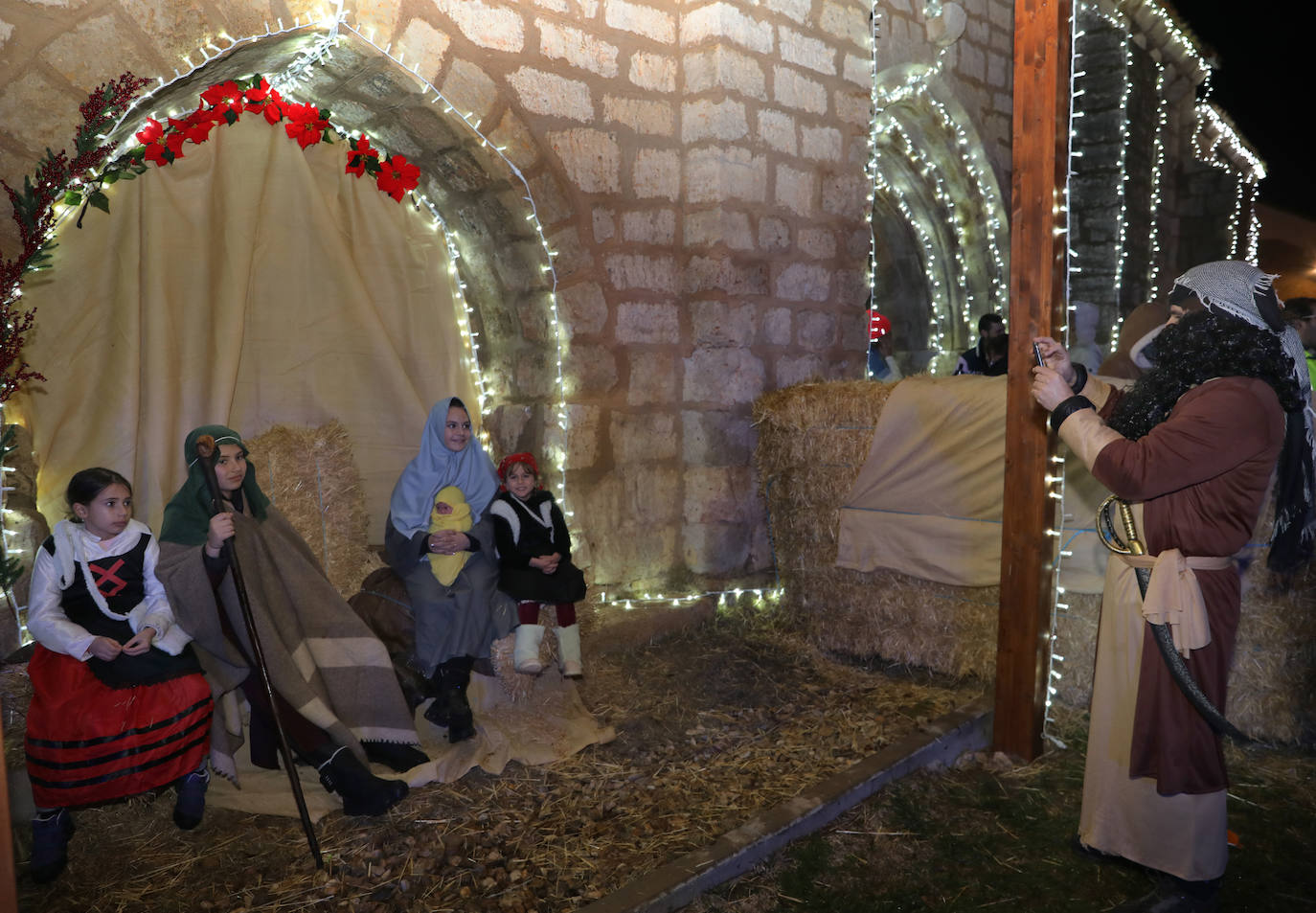 Fotos: Grijota recrea un poblado navideño