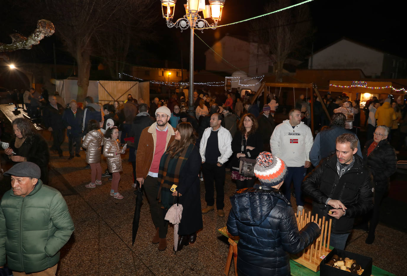 Fotos: Grijota recrea un poblado navideño